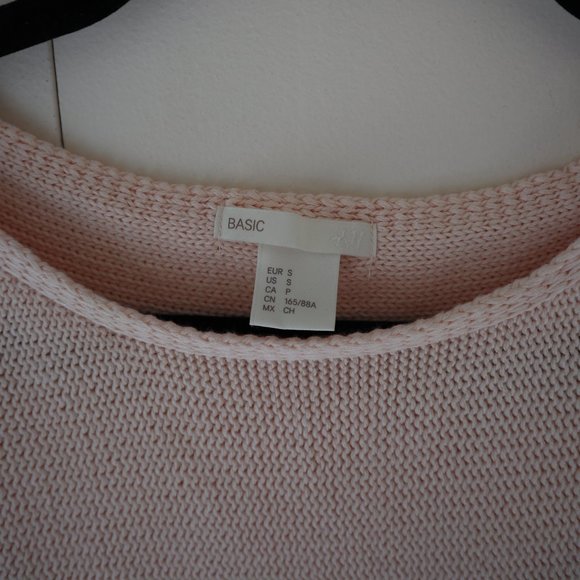 H&M pale apricot loose fit sweater - Picture 3 of 5